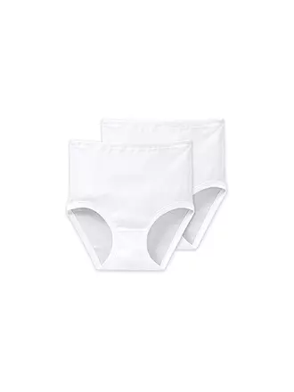 SCHIESSER | Slip 2er Pkg. weiss | 